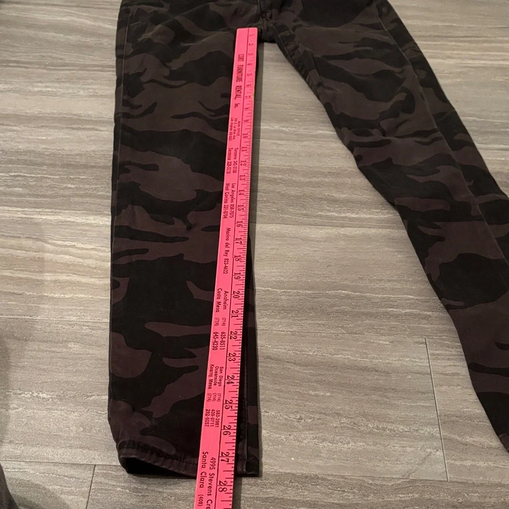 True Religion Dark Camouflage Skinny Jeans